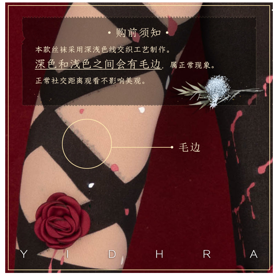 Fantasy Bride Lolita Tights By Yidhra