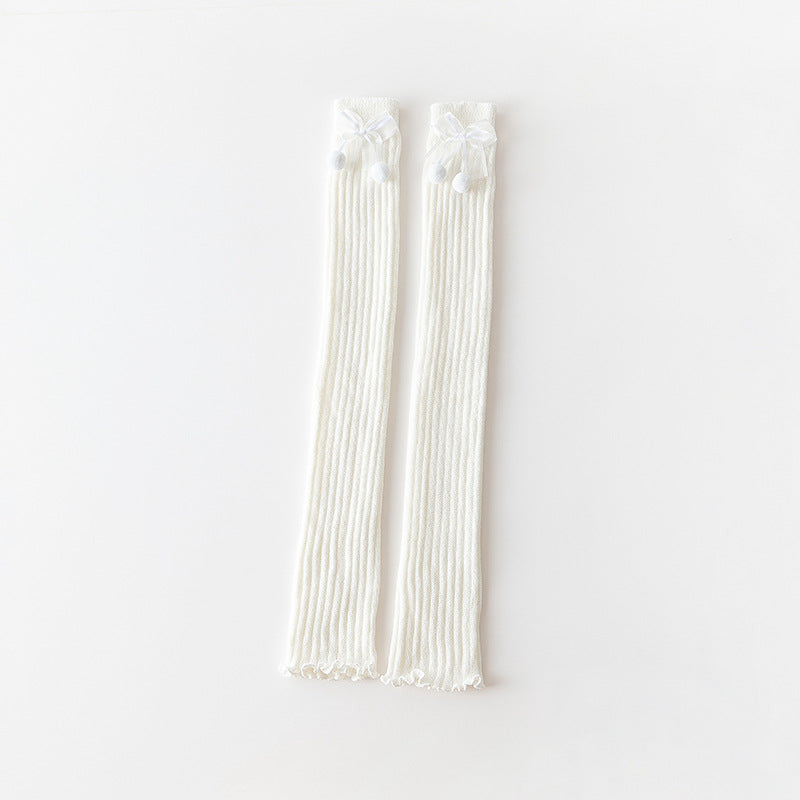 White Lolita Leg Warmers