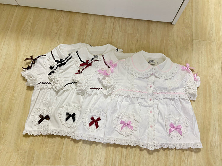Crispy Tart Short-sleeved Blouse