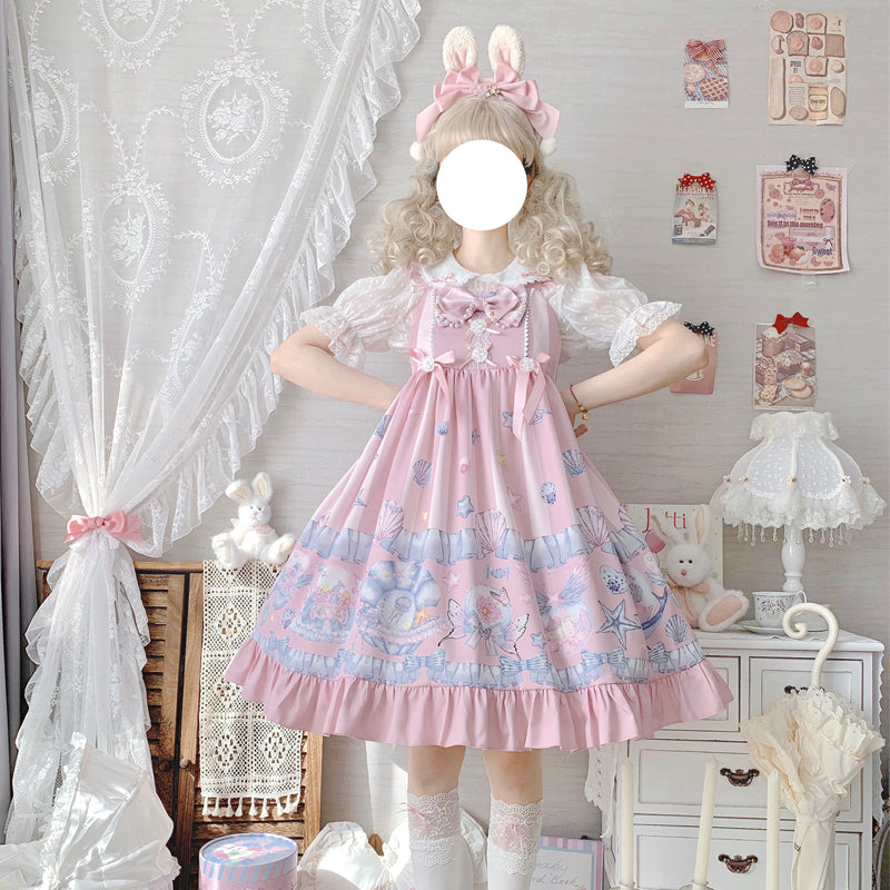 JSK Dress♥Ready to Ship♥Deep Sea Concert ♥ Sweet Lolita Dress