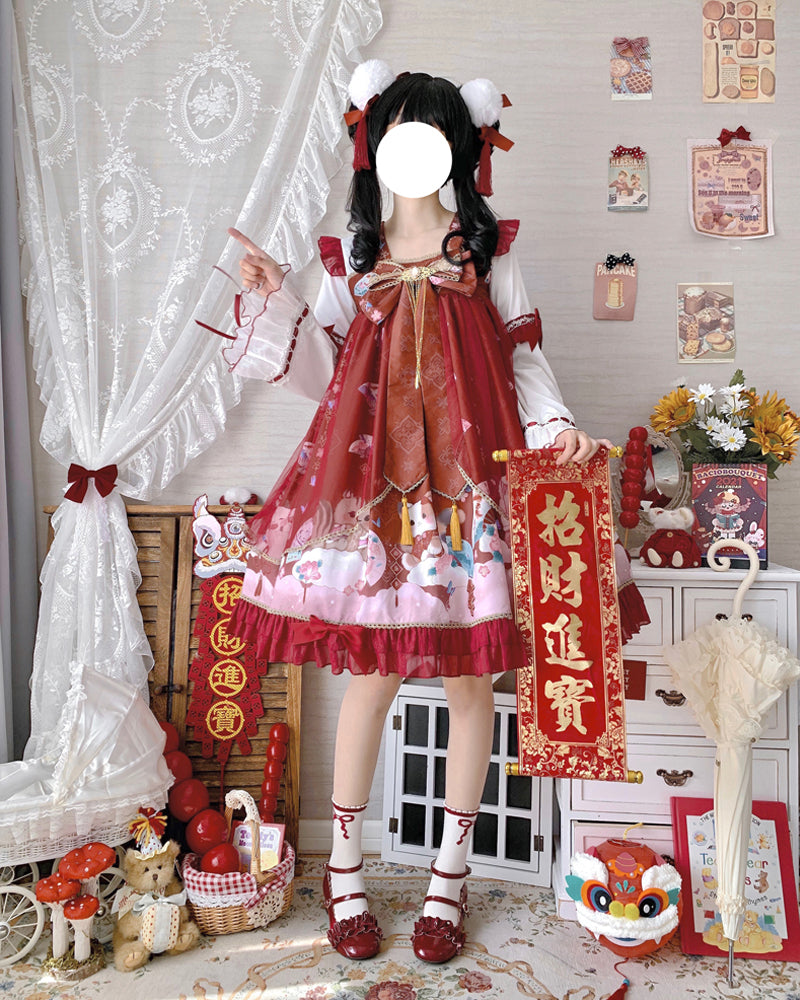 OP Dress♥Ready to Ship♥Beast Party ♥ Sweet Lolita Dress