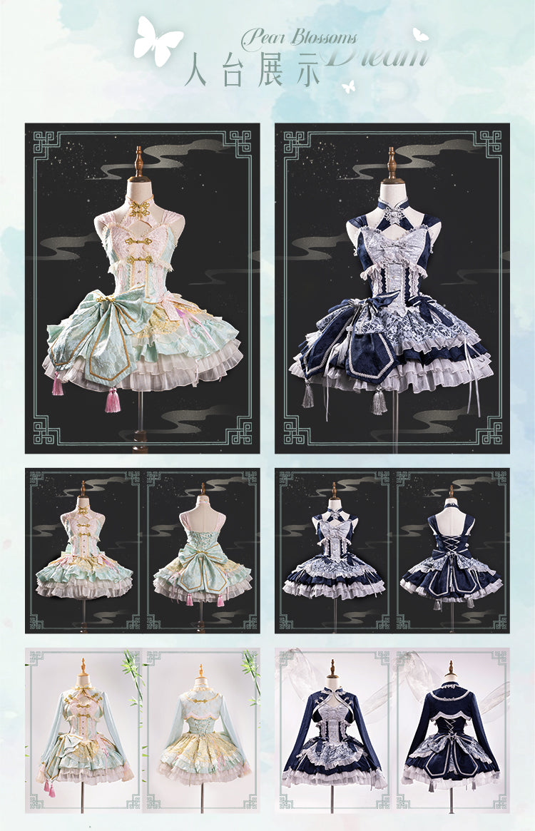 JSK♥Pre-order 2 months♥Pear Blossoms Dream♥Sweet Lolita Dress