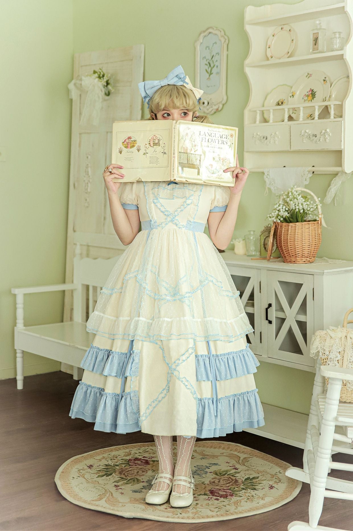 OP♥Ready to Ship♥Glass Slipper♥Sweet Lolita Dress