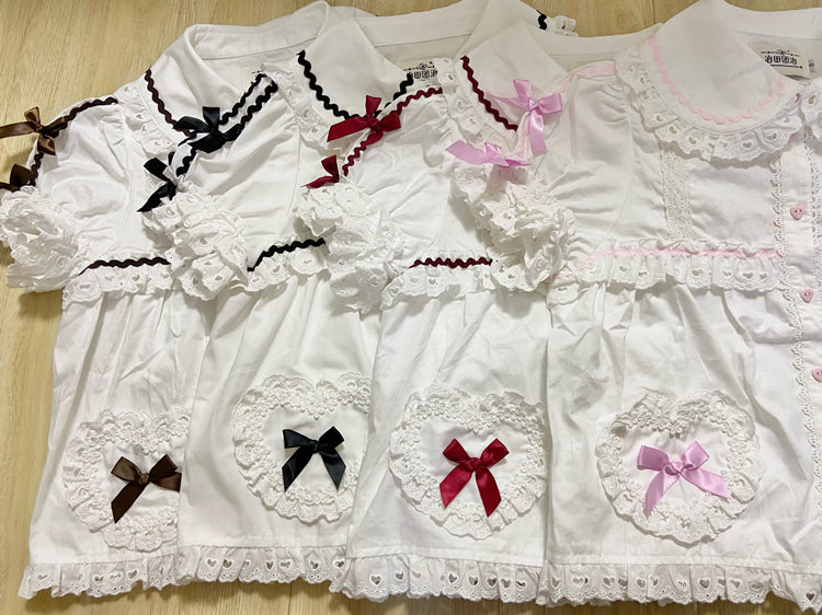 Crispy Tart Short-sleeved Blouse