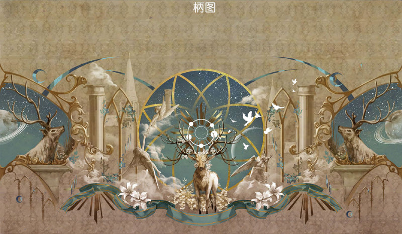 OP ♥Ready to Ship♥Deer God Carols♥Lolita Dress