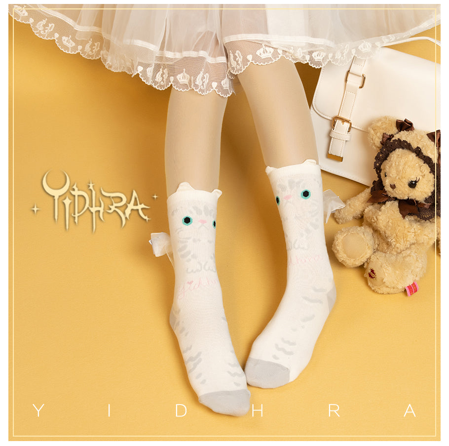 Cat Socks By Yidhra