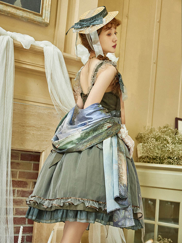 JSK Dress♥Ready to Ship♥ Salisbury Cathedral ♥Sweet Lolita Dress