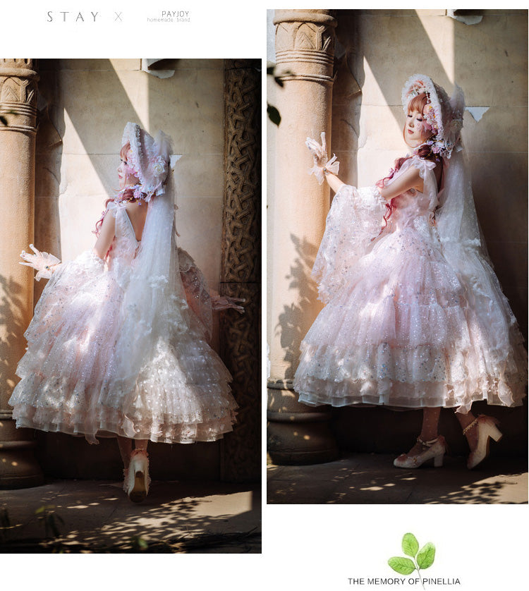JSK Full Set ♥Ready to Ship♥Sakura Girls ♥Sweet Lolita Dress