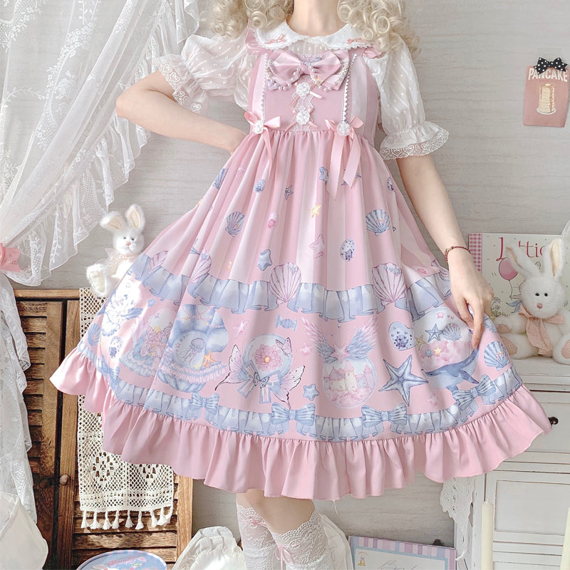 JSK Dress♥Ready to Ship♥Deep Sea Concert ♥ Sweet Lolita Dress