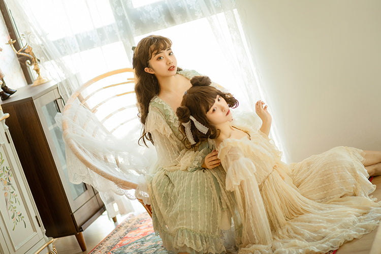 Night Dress Set♥Ready to Ship♥Cosy Holiday 3.0♥Sweet Lolita Sleepwear & Lounge Wear
