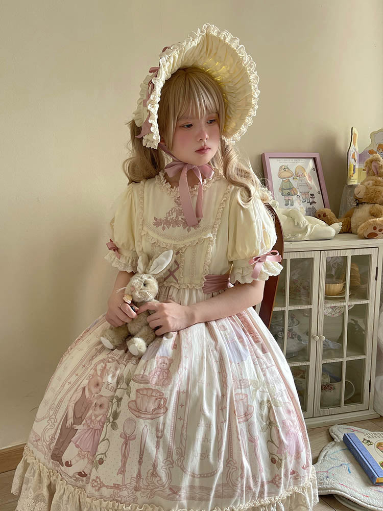 OP Dress♥Ready to Ship♥Rabbit Kingdom♥Sweet Lolita Dress