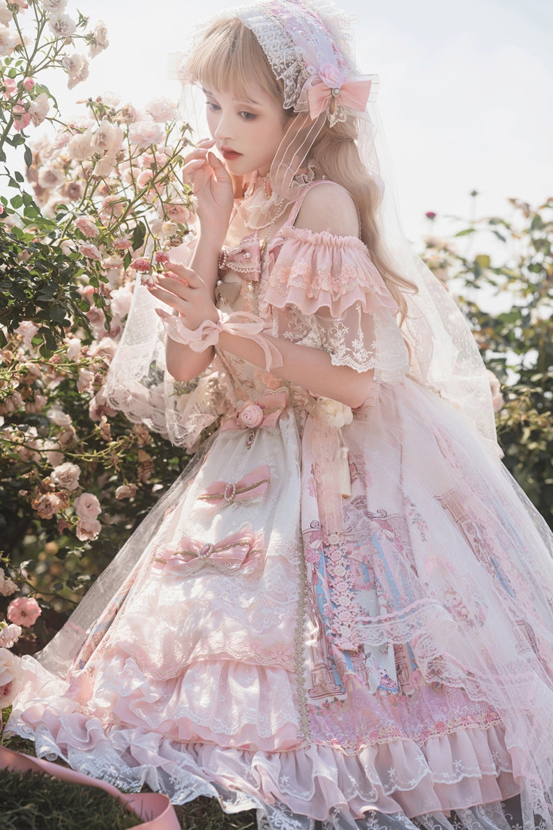 JSK Set ♥Ready to Ship♥Song in the moonlight ♥Hime Lolita Dress