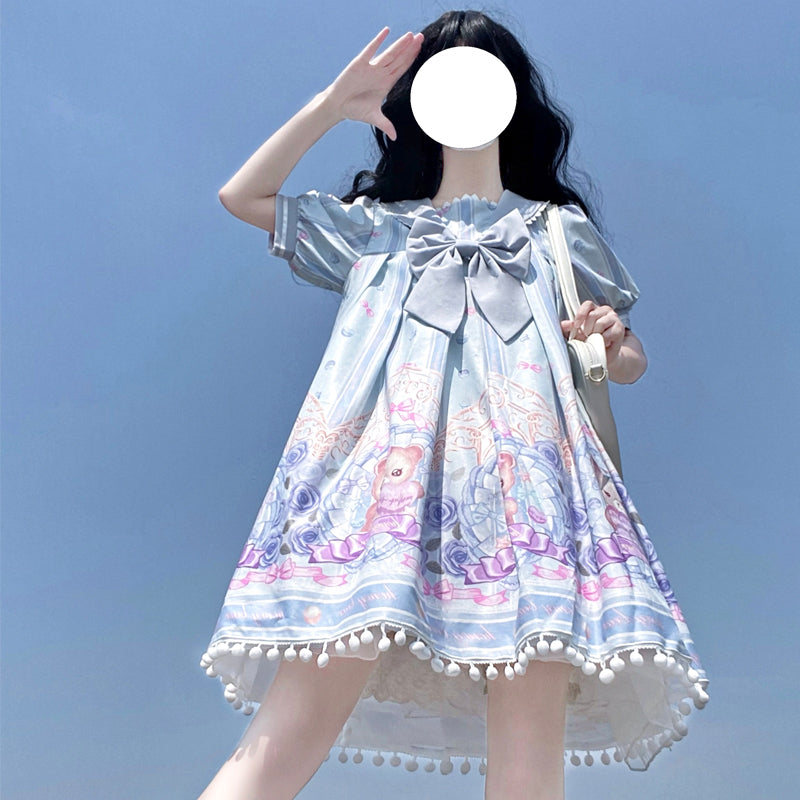 OP Dress♥Ready to Ship♥Sweet Bear Can♥ Sweet Lolita Dress