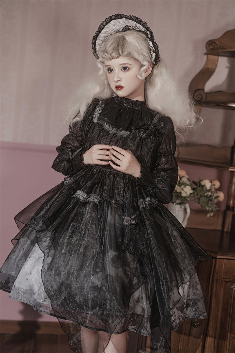 JSK♥Ready to ship♥Dead Leaves♥ Gothic Lolita Dress