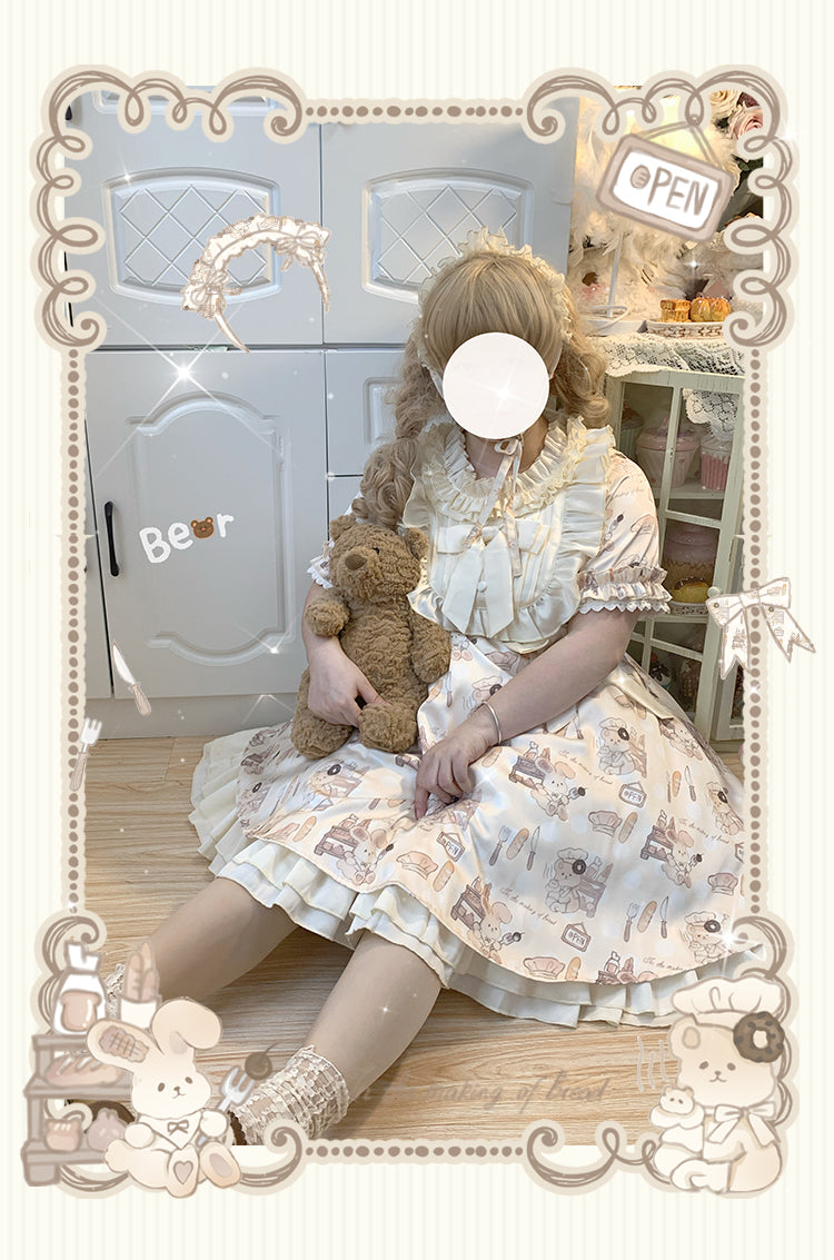 OP Dress♥Ready to Ship♥ Cartoon Dog ♥Sweet Lolita Dress