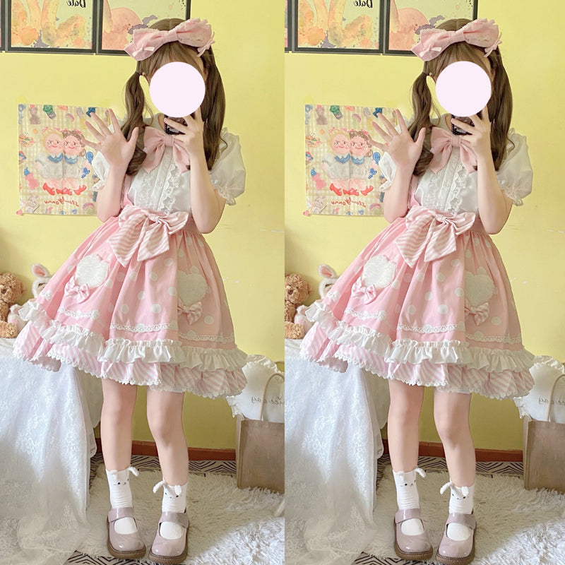 JSK Dress♥Ready to Ship♥Miss Dot ♥ Sweet Lolita Dress