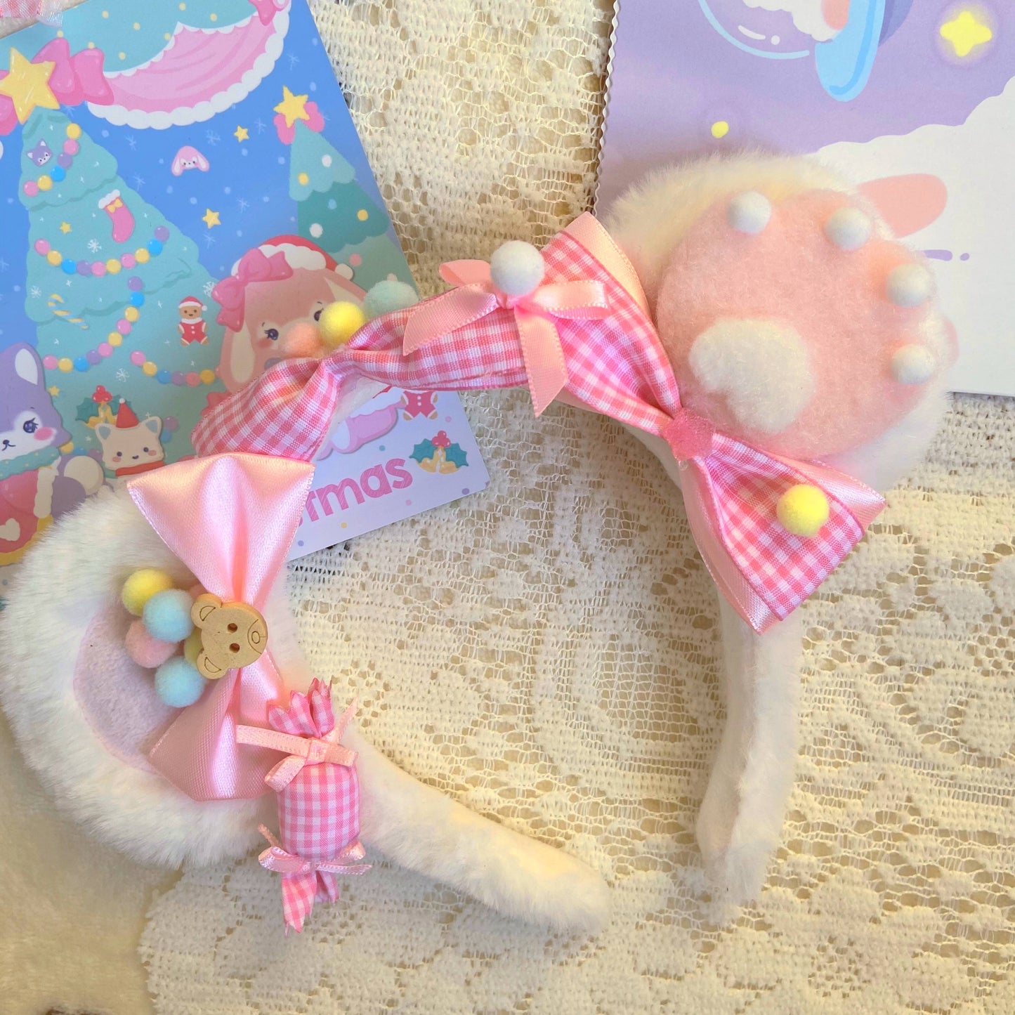 Handmade Sweet Bear Ears KC