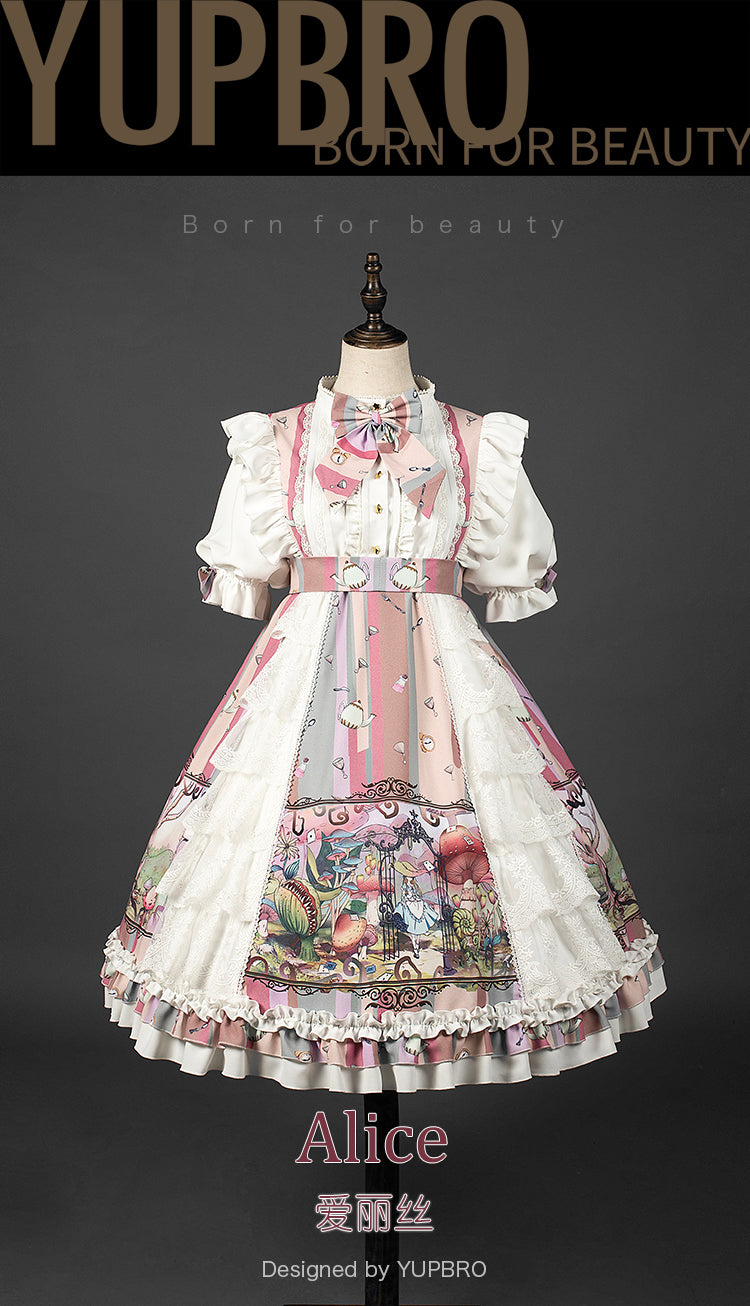 OP Set♥Ready to Ship♥Alice♥Sweet Lolita Dress