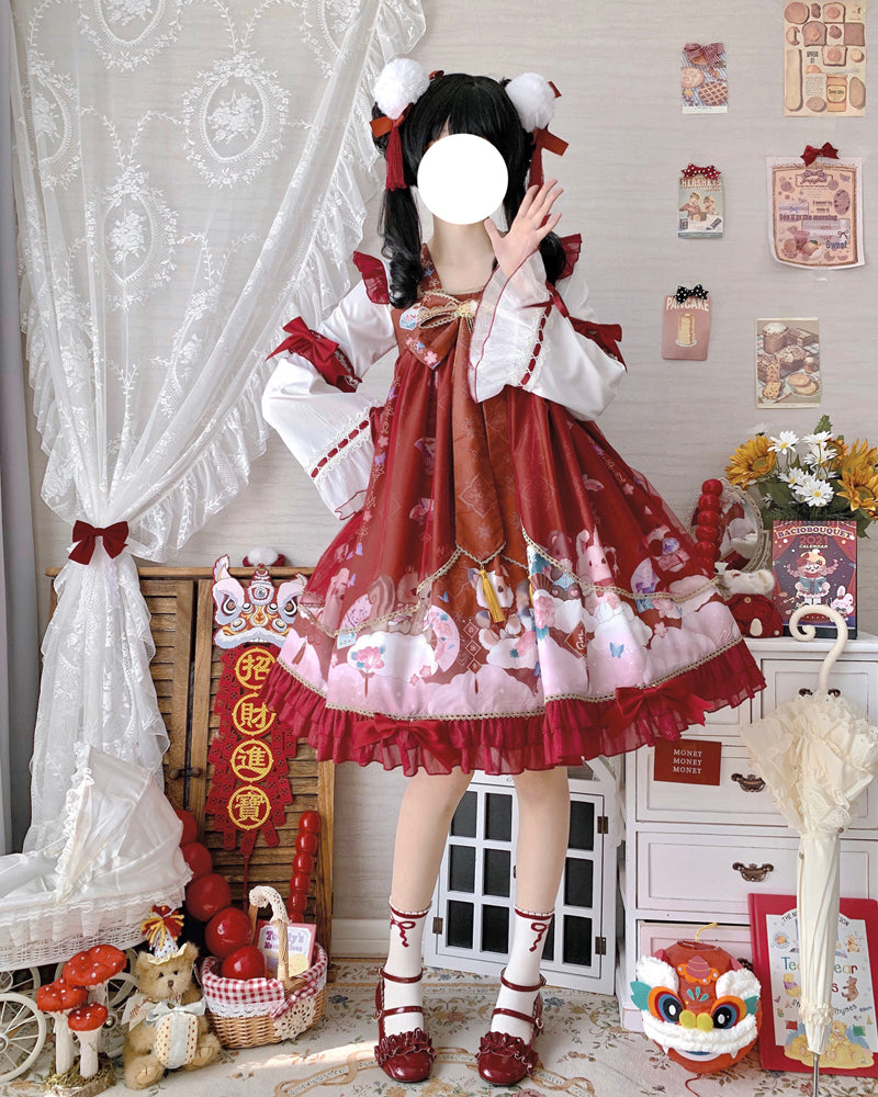 OP Dress♥Ready to Ship♥Beast Party ♥ Sweet Lolita Dress