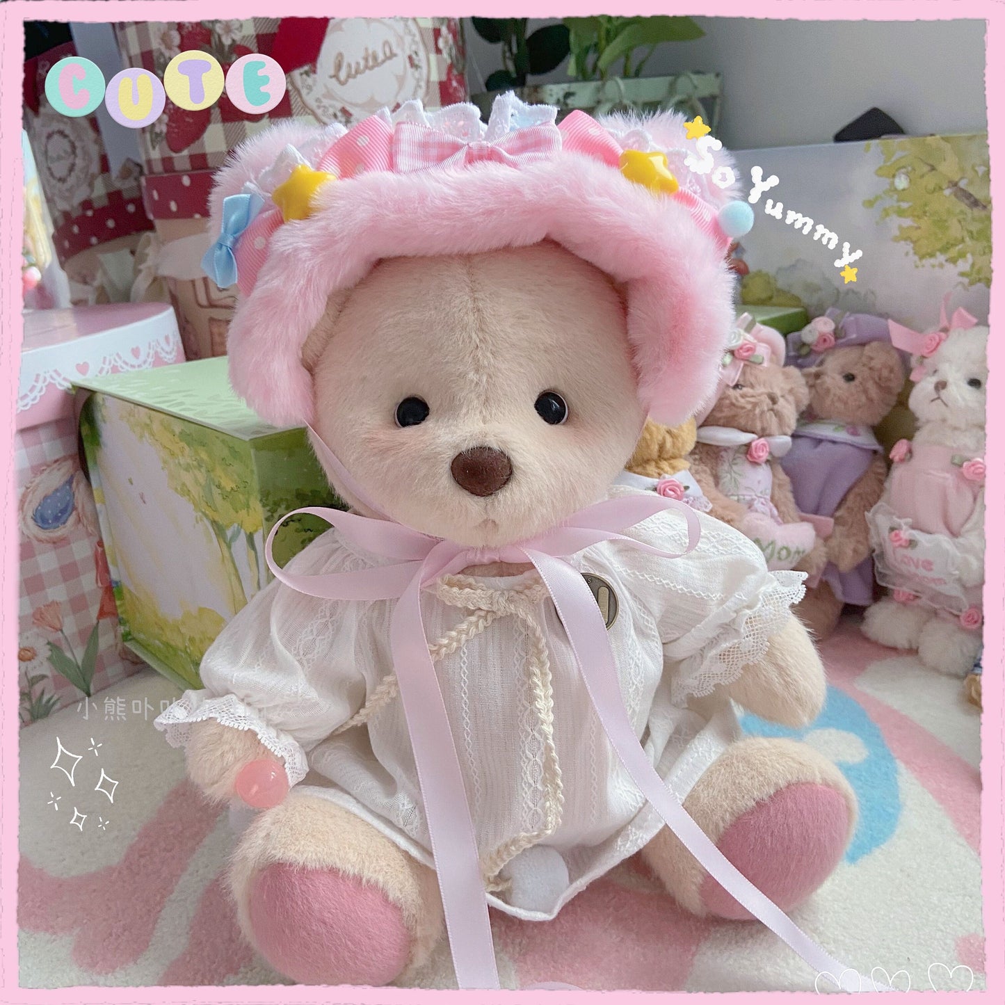 Handmade Sweet Bear Hairband