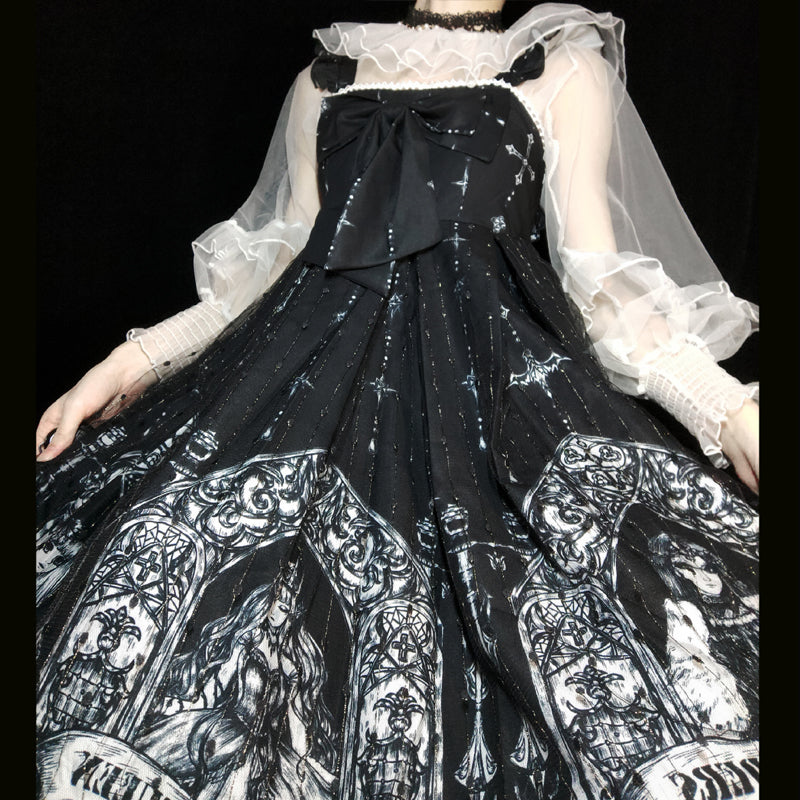 JSK Dress♥Ready to Ship♥ Redemption Goddess ♥ Gothic Lolita Dress