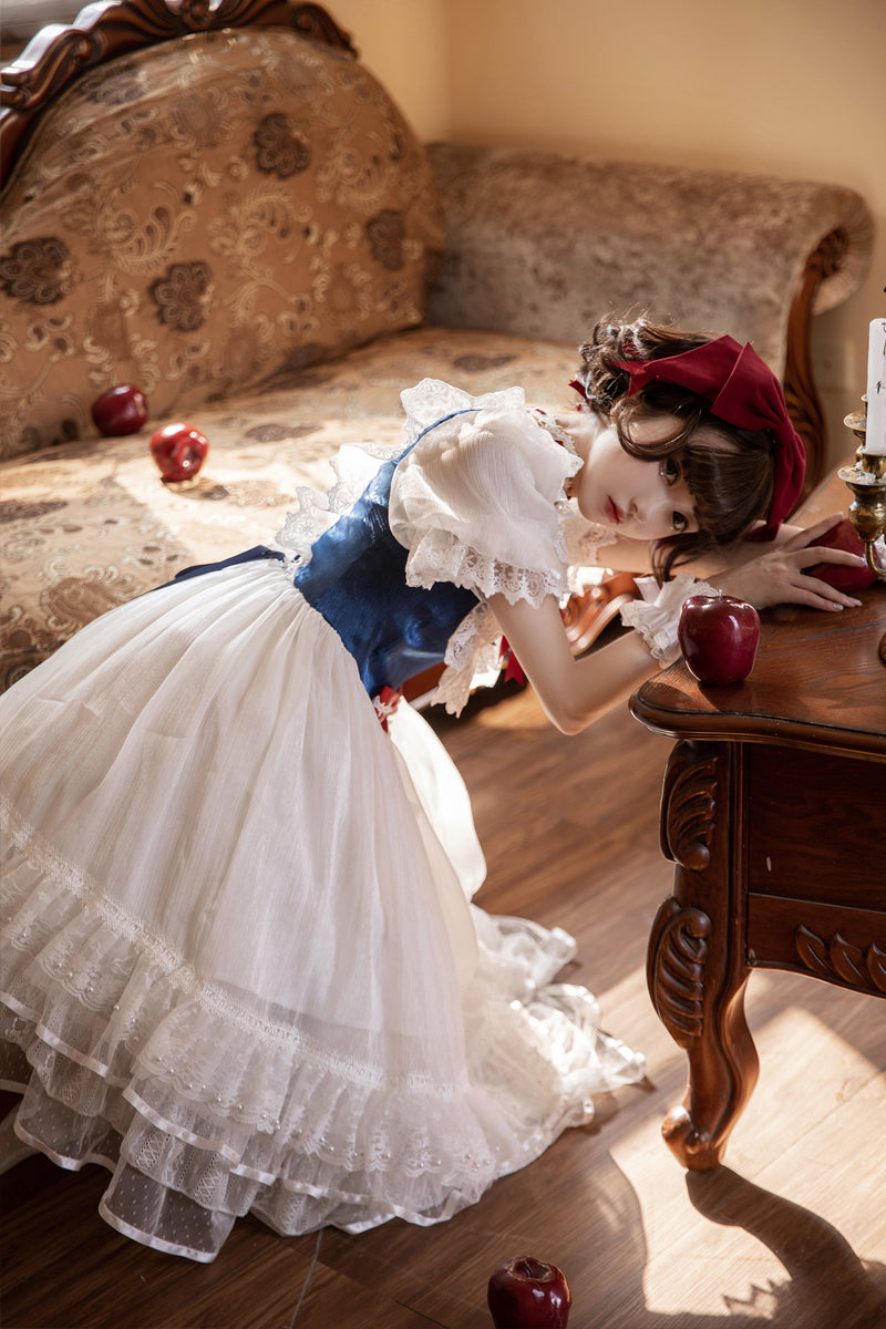OP Dress♥Ready to Ship♥ White Snow Dance ♥ Sweet Lolita Dress