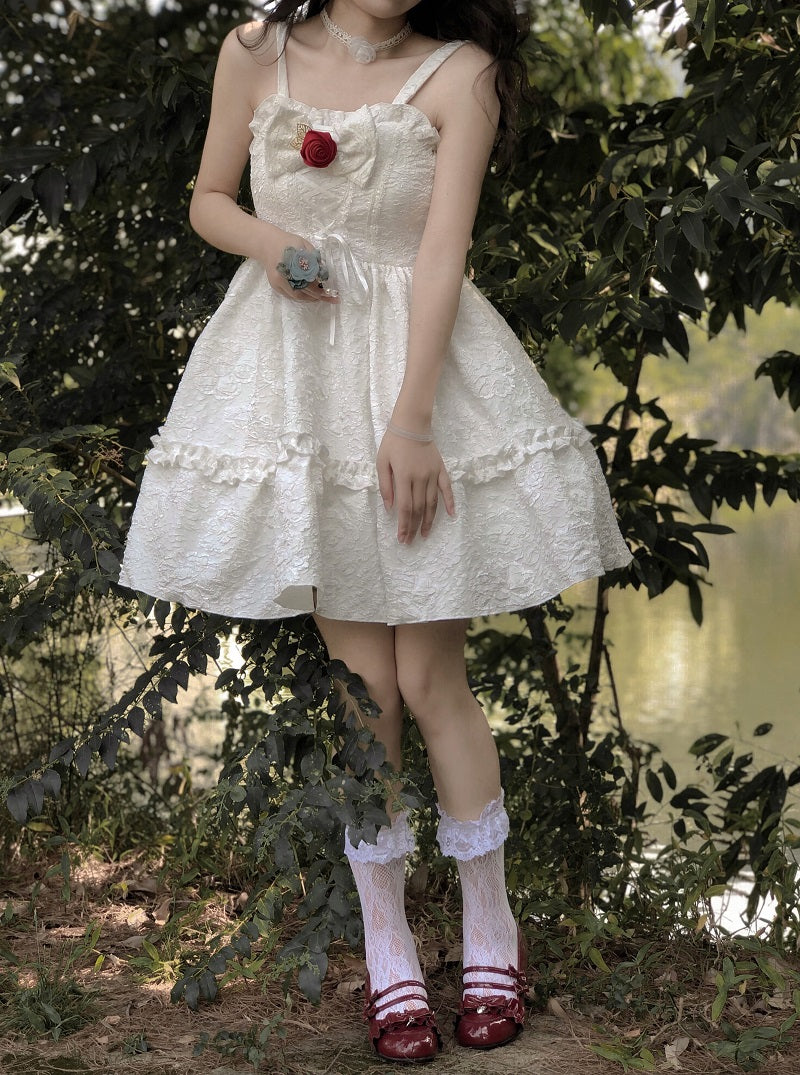 JSK Dress♥Ready to Ship♥ Rose ♥ Sweet Lolita Dress