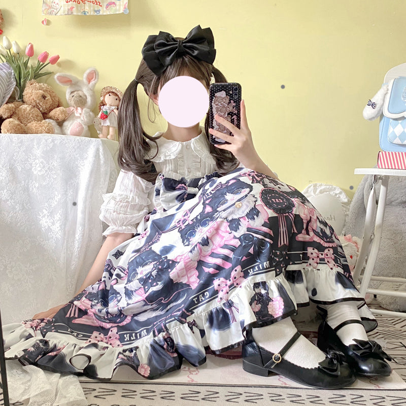 JSK Dress♥Ready to Ship♥Milk Cat ♥ Sweet Lolita Dress