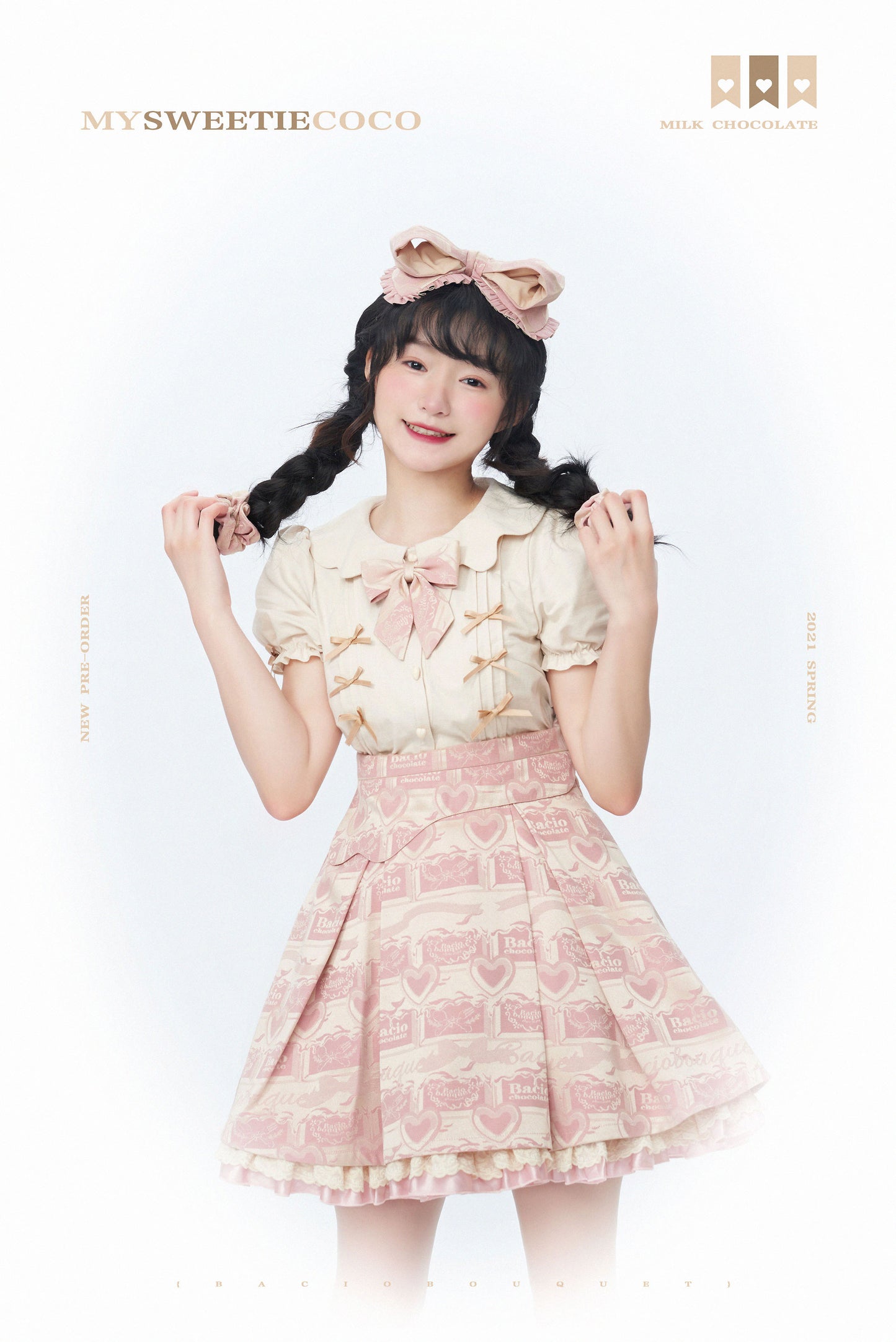 My Sweetie Coco Short Sleeve Blouse by BacioBouquet