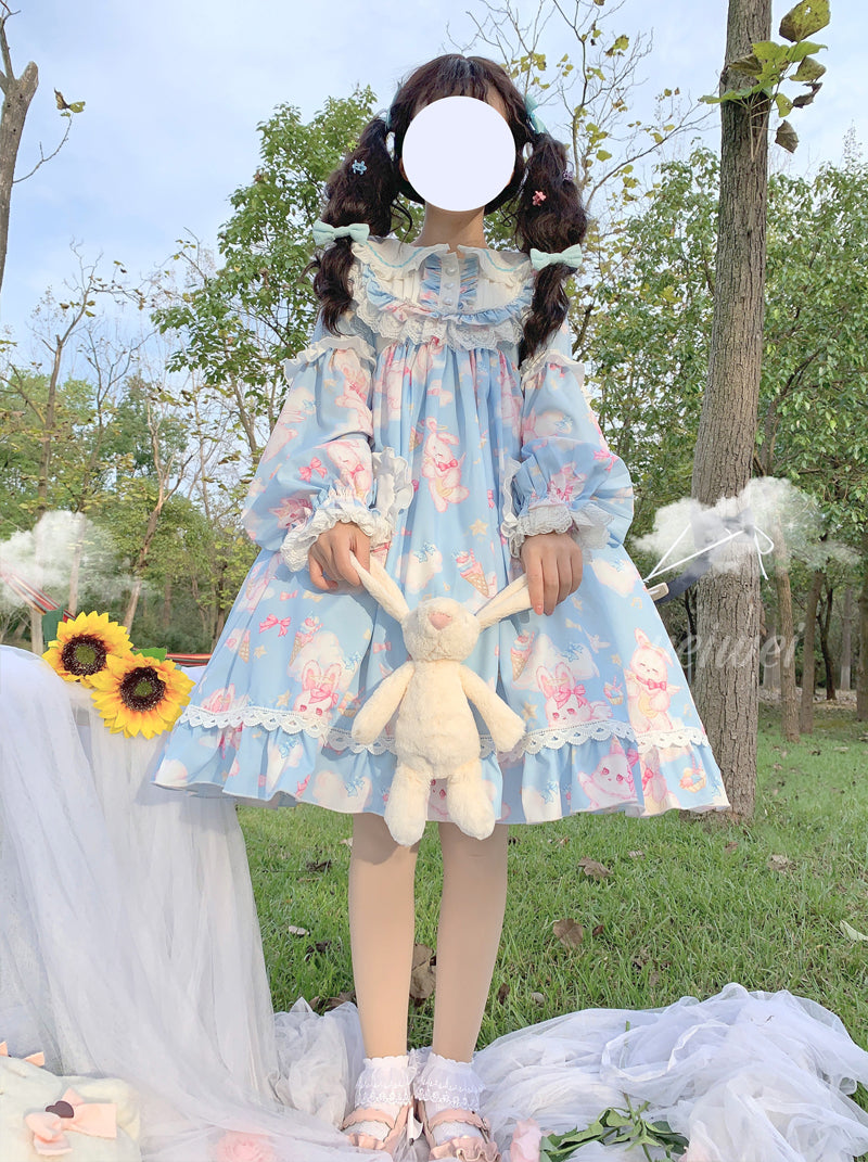 OP Dress♥Ready to Ship♥Cute Rabbit♥ Sweet Lolita Dress
