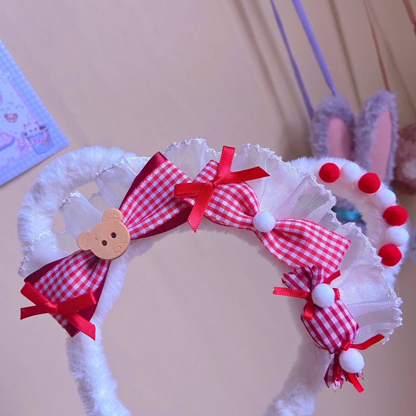Handmade Sweet Bear Ears KC