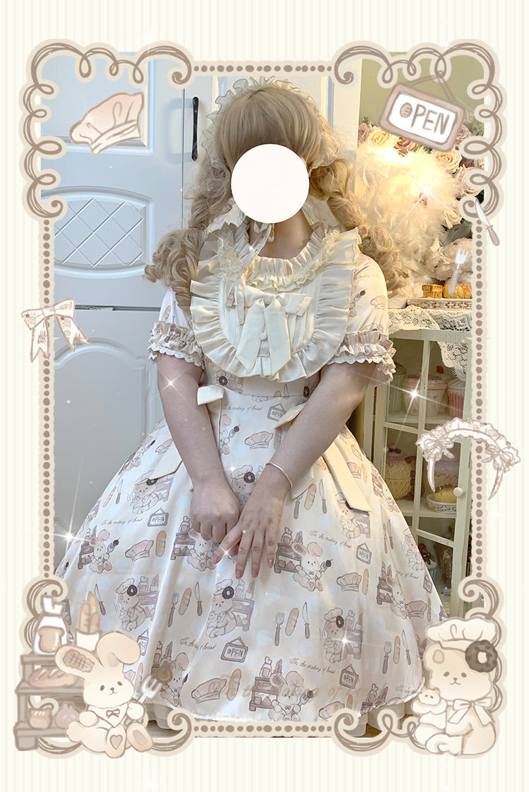 OP Dress♥Ready to Ship♥ Cartoon Dog ♥Sweet Lolita Dress