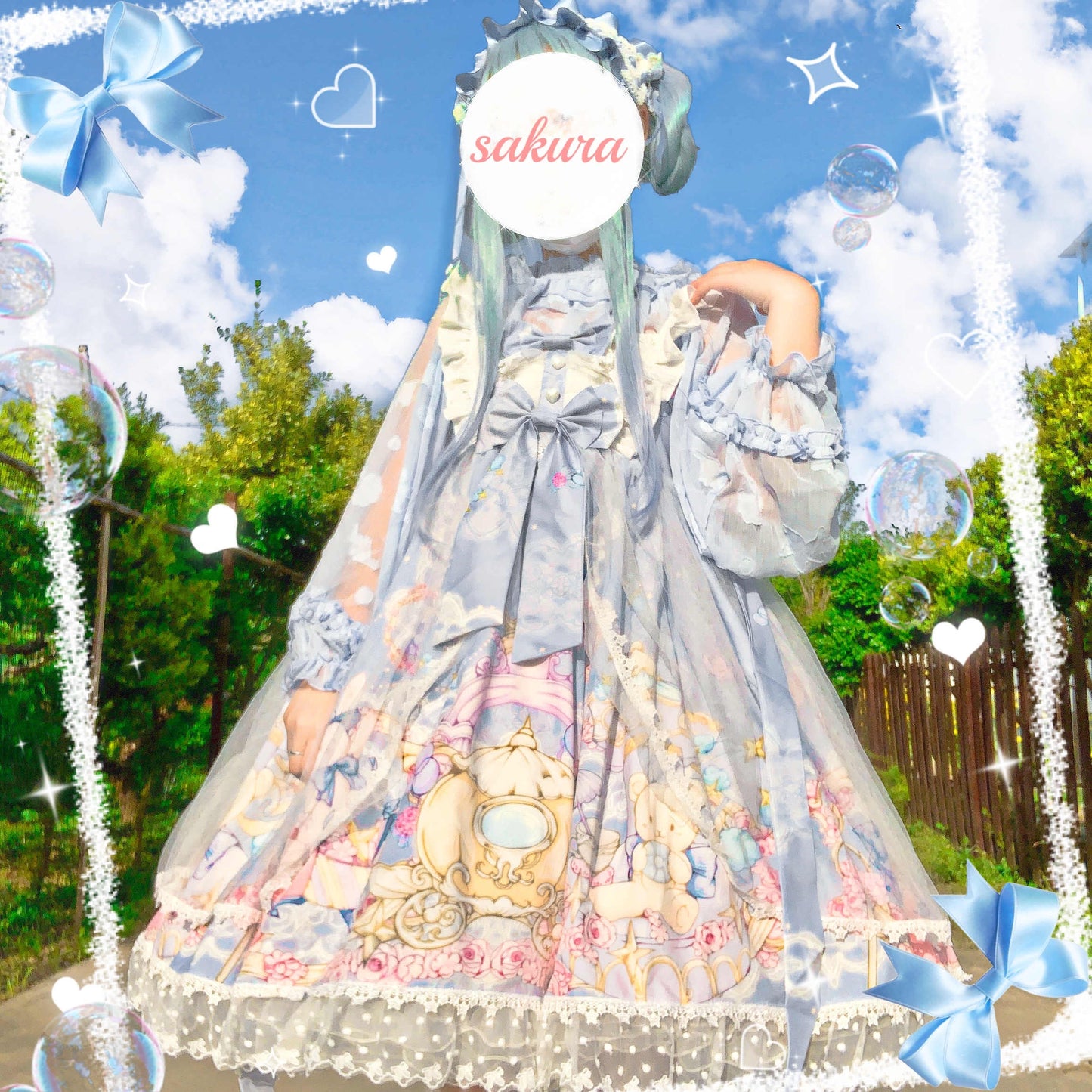 JSK Dress♥Ready to Ship♥Party Bear ♥ Sweet Lolita Dress