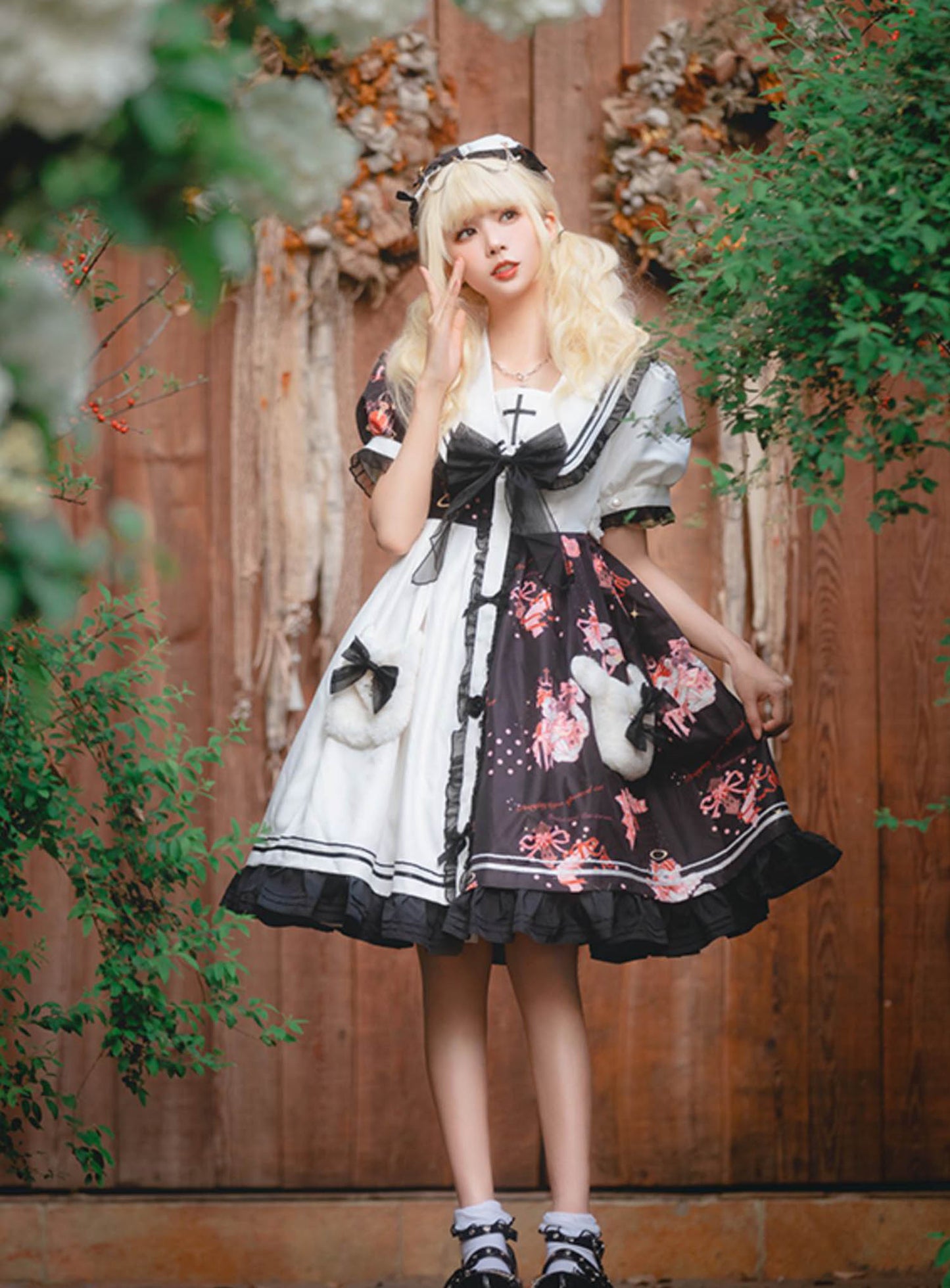 OP Dress♥Ready to Ship♥ Strawberry Bear ♥Sweet Lolita Dress