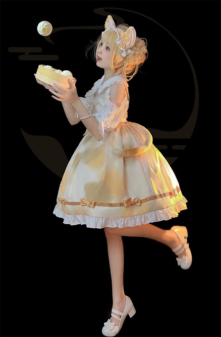 JSK ♥Ready to Ship♥Lazy Kitten♥Sweet Lolita Dress
