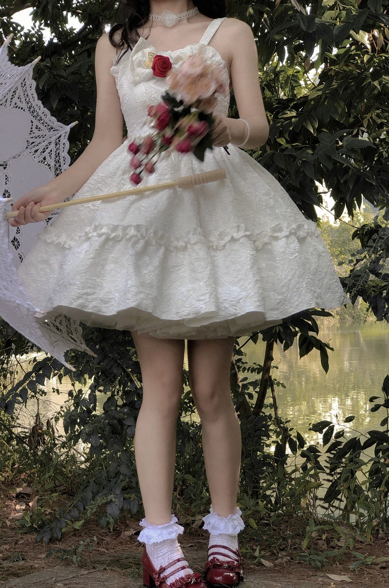 JSK Dress♥Ready to Ship♥ Rose ♥ Sweet Lolita Dress