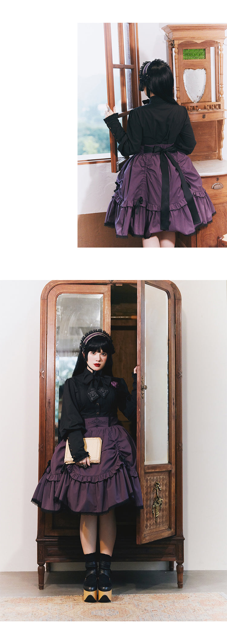 Plus Size♥Blouse♥Ready to Ship♥Chateau Margaux♥Gothic Lolita
