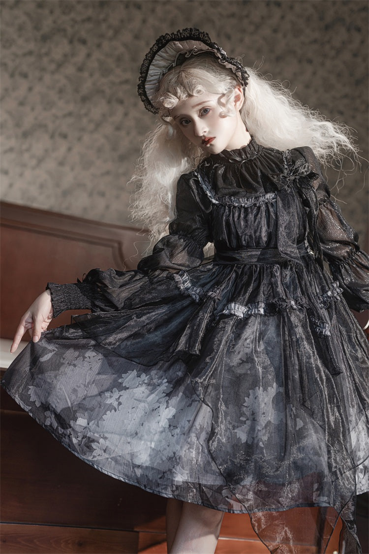 JSK♥Ready to ship♥Dead Leaves♥ Gothic Lolita Dress