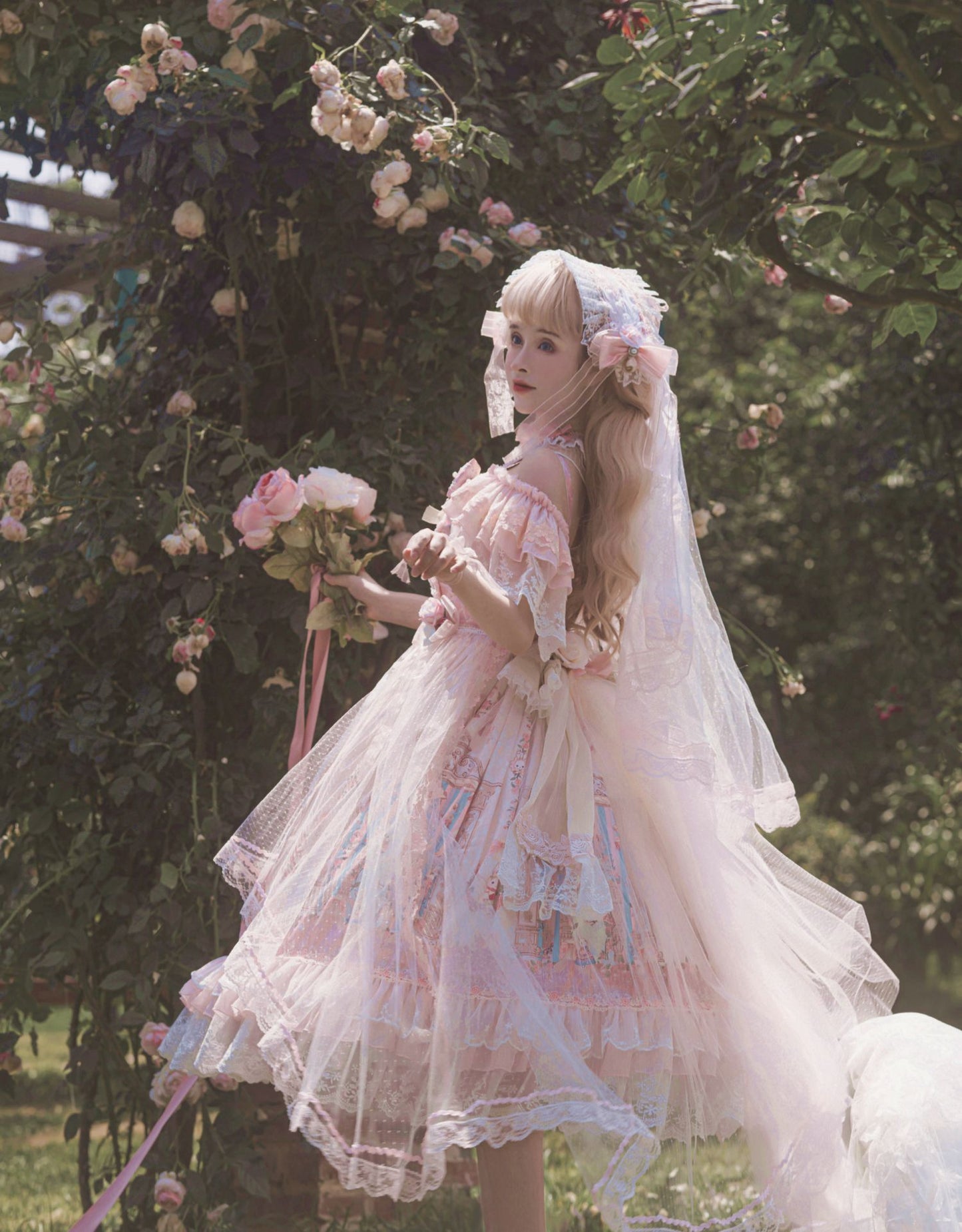 JSK Set ♥Ready to Ship♥Song in the moonlight ♥Hime Lolita Dress