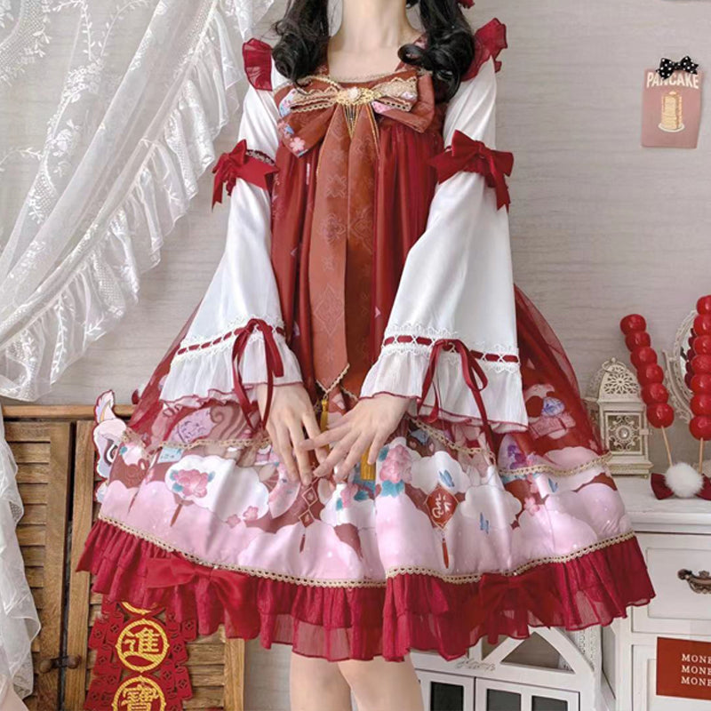 OP Dress♥Ready to Ship♥Beast Party ♥ Sweet Lolita Dress