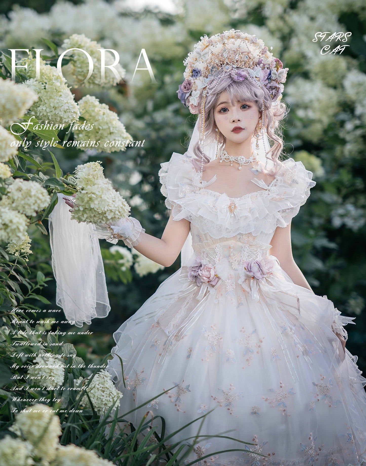 JSK Dress♥Pre-order-2 Months♥ Flower God Flora ♥Hime Lolita Dress