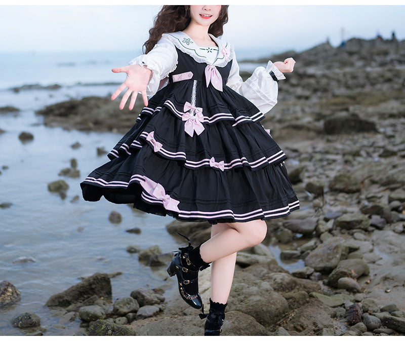 OP♥Ready to Ship♥Sailing Bunny♥Sweet Lolita Dress
