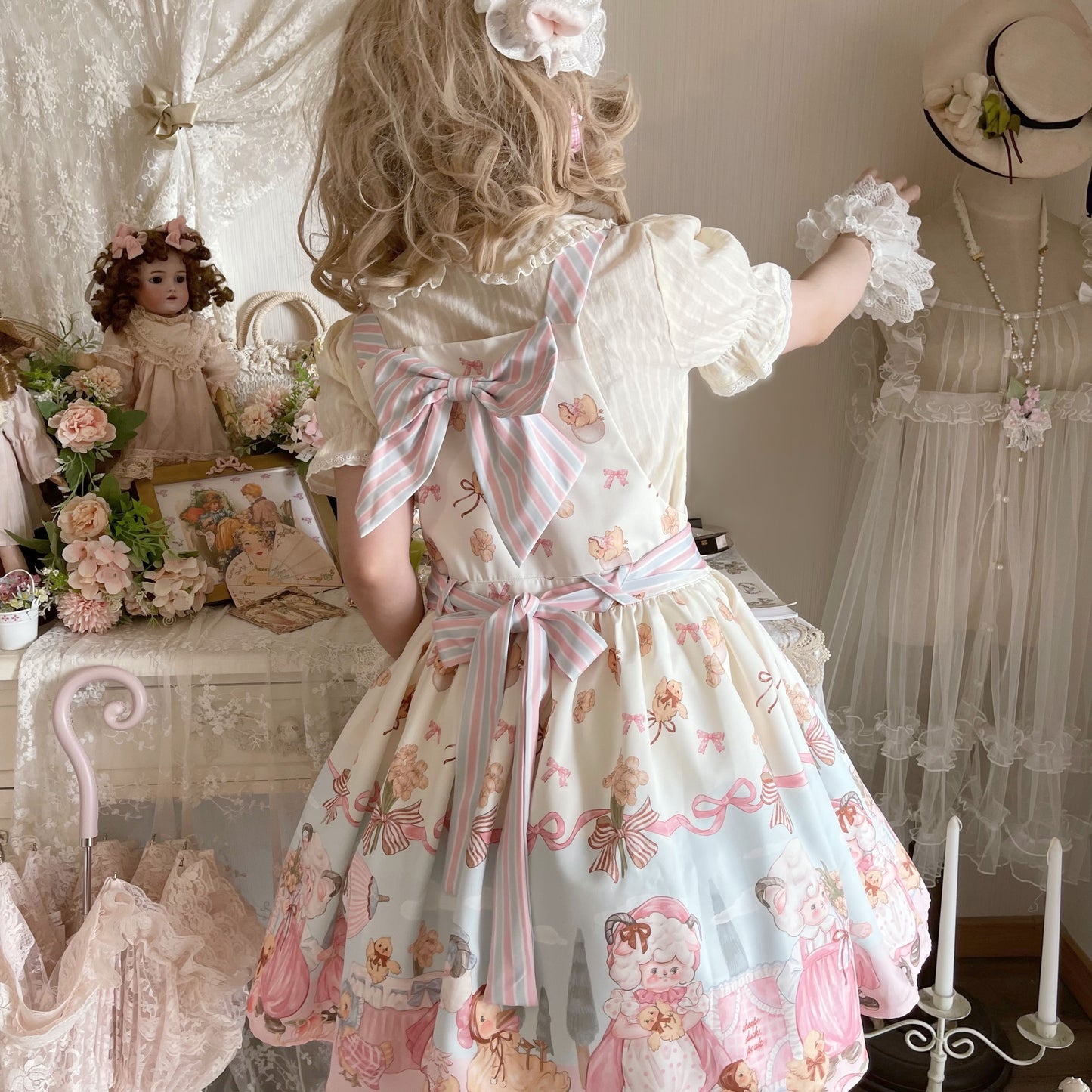 JSK ♥Ready to Ship♥ Sheep Waltz ♥Sweet Lolita Dress