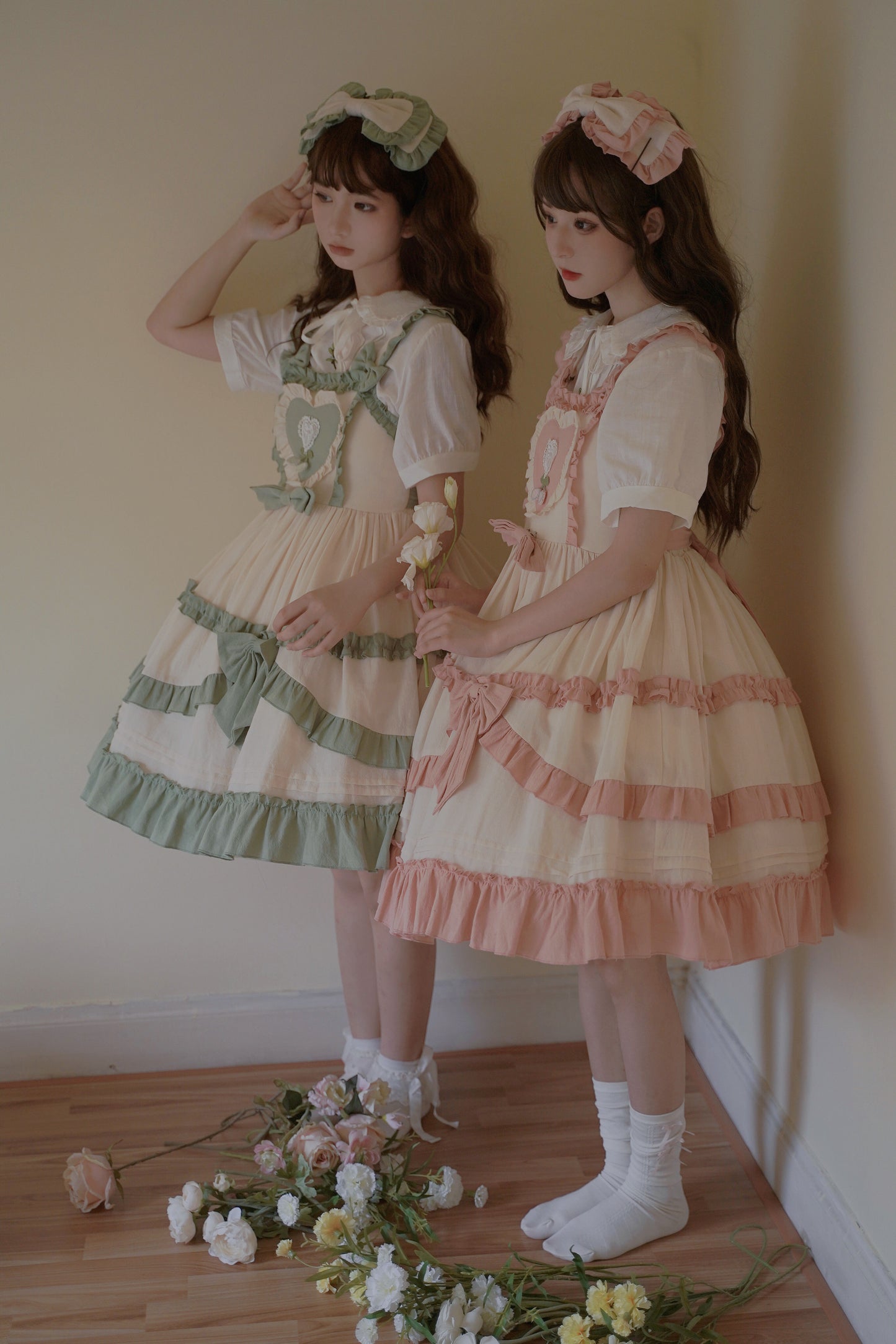 JSK Dress♥Ready to Ship♥Cherry Abbey♥ Sweet Lolita Dress