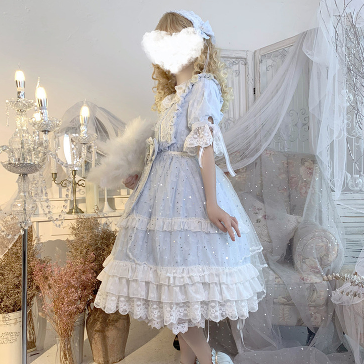 OP♥ Ready to Ship♥Star Praise♥ Round Neckline Short Sleeves