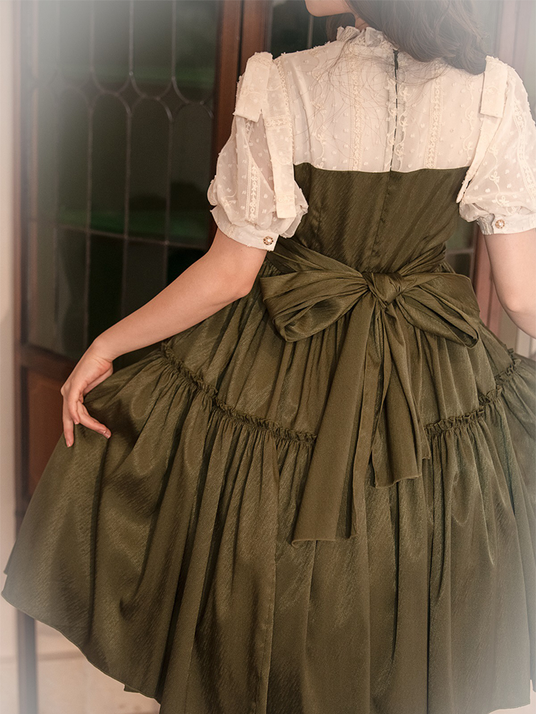 OP ♥Ready to Ship♥Garden& Poetry♥Sweet Lolita Dress