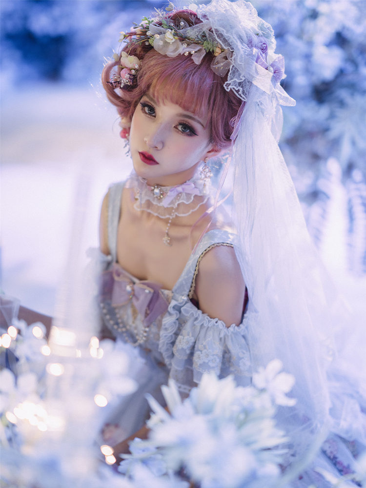JSK Set ♥Ready to Ship♥Song in the moonlight ♥Hime Lolita Dress