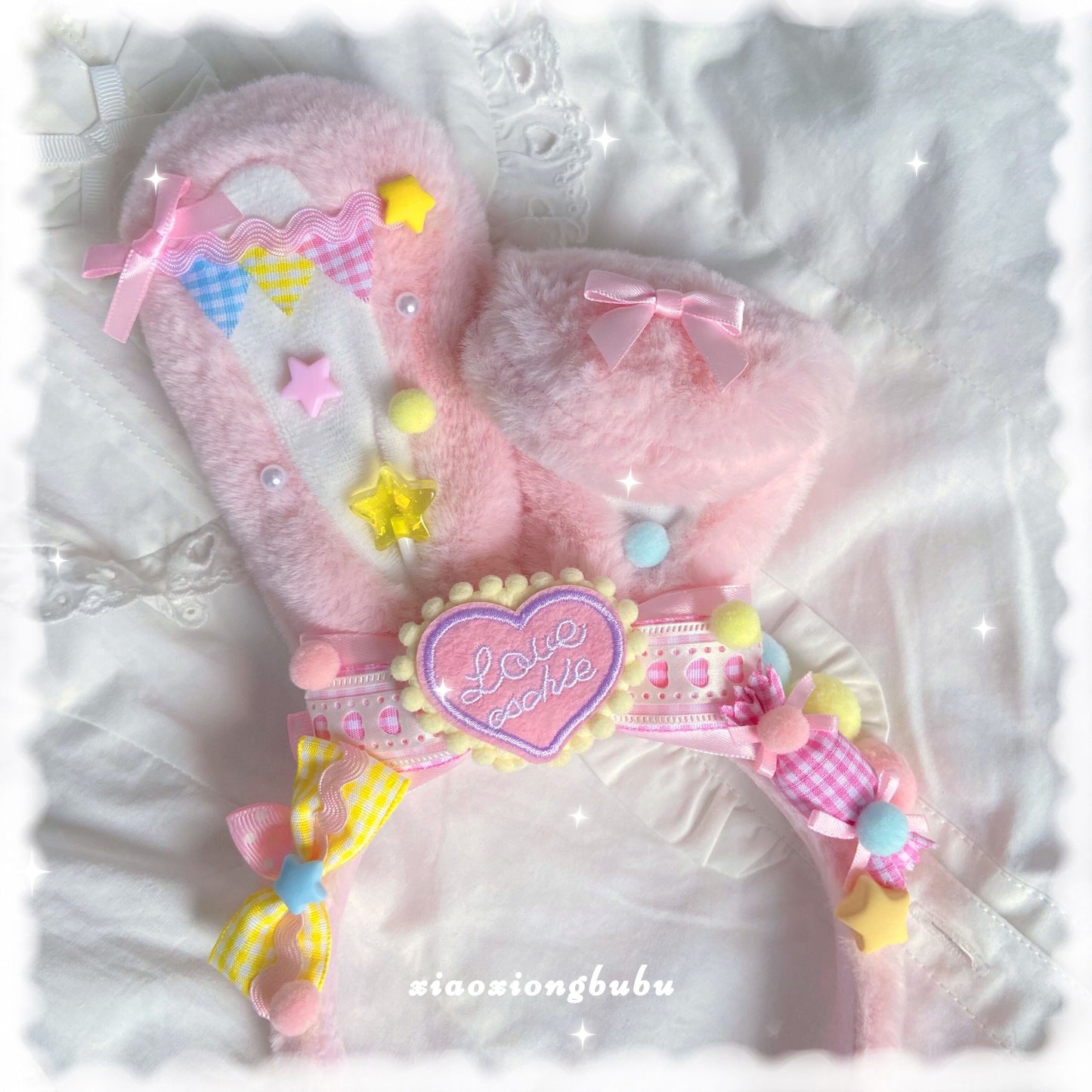 Handmade Sweet Bunny Ears KC