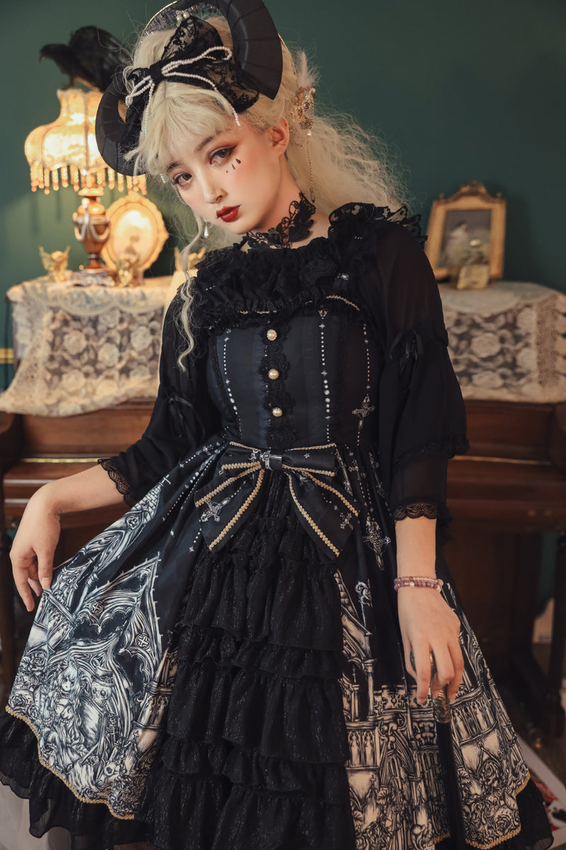 JSK Dress♥Ready to Ship♥Gothic Lolita Dress