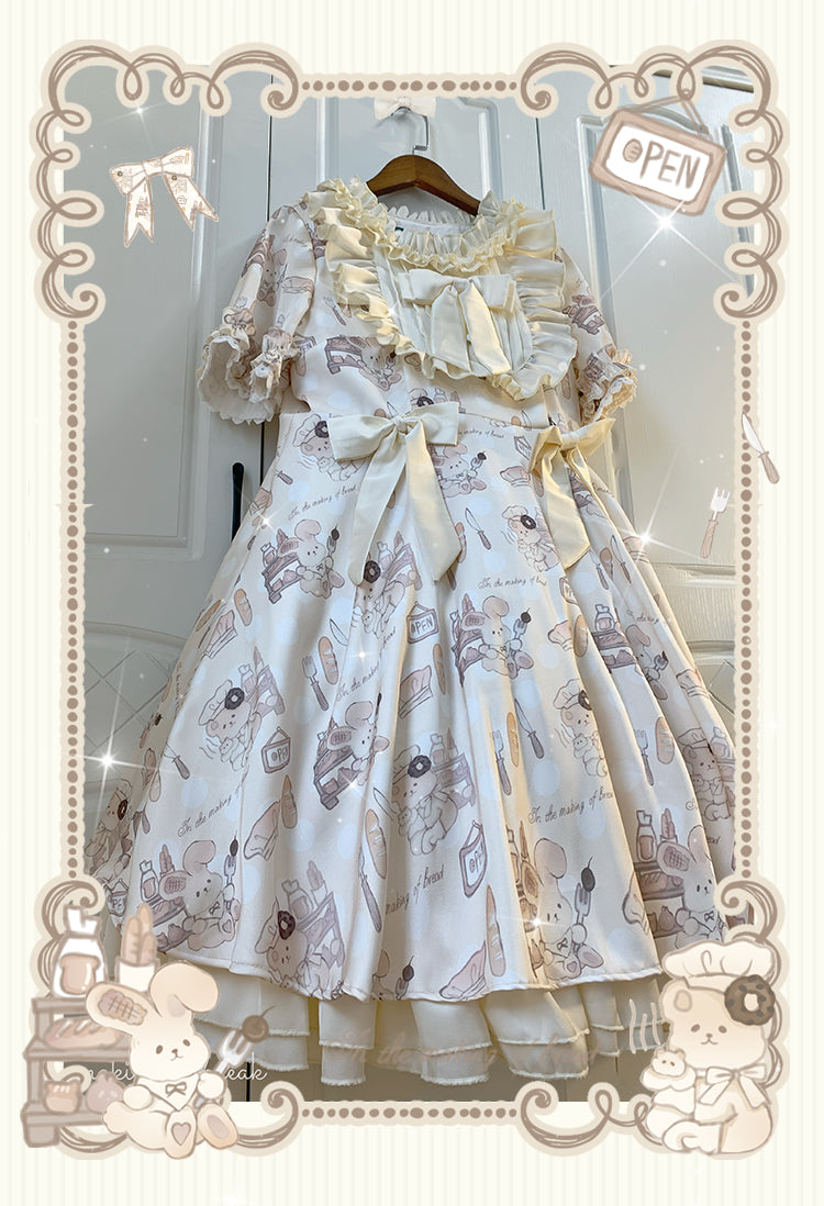OP Dress♥Ready to Ship♥ Cartoon Dog ♥Sweet Lolita Dress